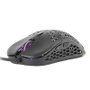 Mars Gaming MM55 Ratón Gaming Ultraligero 55g, Sensor Óptico 12800 DPI, RGB Chroma, Cable Paracord, Switches Mecánicos Huano, para PC/Consolas